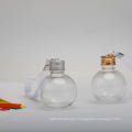 Clear Acrylic Baubles Fillable Customized White Glass Rope Bauble Christmas Tree Decoration Booze Ball baubles